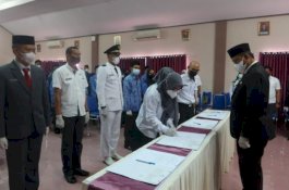 Bupati Wajo Lantik Kepala BPKPD dan Dua Sekretaris Perangkat Daerah