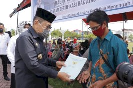 225 Pelaku UMKM di Palopo Kantongi Sertifikat Tanah Gratis