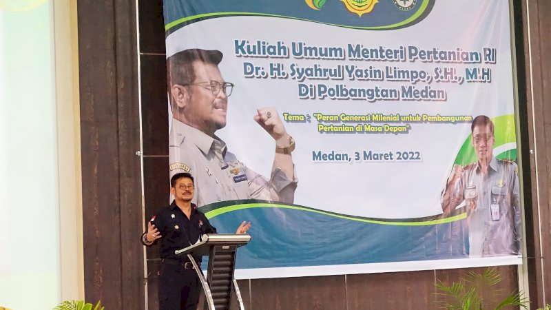 Menteri Pertanian Syahrul Yasin Limpo