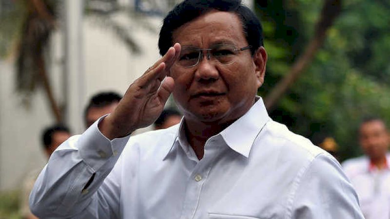 Menhan RI Prabowo Subianto 
