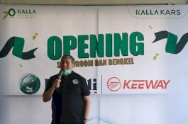 Benelli-Keeway Makassar Resmikan Showroom dan Bengkel, Servis Kendaraan Bisa sambil Nongkrong