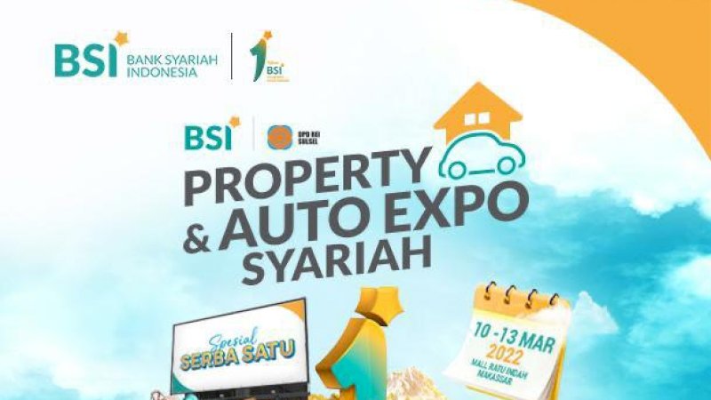 REI Sulsel Gelar Property Auto Expo Syariah, BSI Tawarkan Bunga KPR Hanya 1 Persen