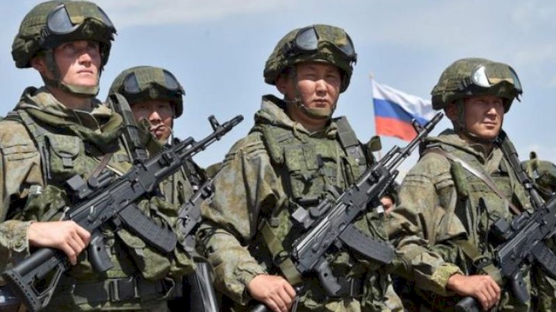 Pasukan Rusia (Foto: Reuters)