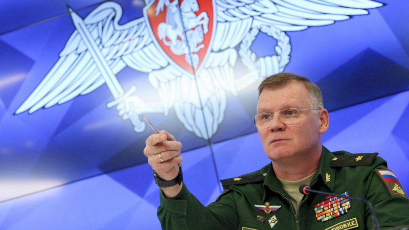 Juru bicara Kementerian Pertahanan Rusia Igor Konashenkov. (ft tmt)