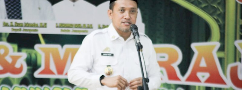 Wabup Jeneponto Harap Peringatan Isra Mikraj Memperkuat Keteladanan kepada Rasulullah