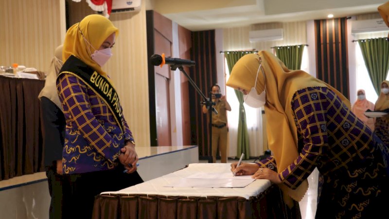 Lima Camat Perempuan di Luwu Utara Dikukuhkan sebagai Bunda PAUD Kecamatan