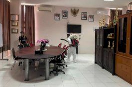Komitmen Pencegahan Penyebaran Virus Covid-19 di Lingkup Dishub Makassar