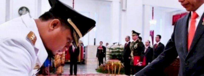 Presiden Jokowi Lantik Andi Sudirman Jadi Gubernur Sulsel Defenitif Hari Ini