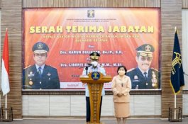 Liberti Sitinjak Resmi Pimpin Kanwil Kemenkumham Sulsel