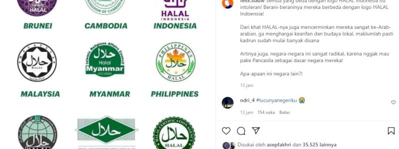 Sindiran Ustaz Felix Siauw tentang Logo Halal Baru
