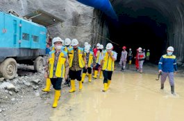 Kunker ke Lokasi Bendungan Bolango Ulu Gorontalo, Stafsus Wapres Sukriansyah Harap Pembangunan Dipercepat