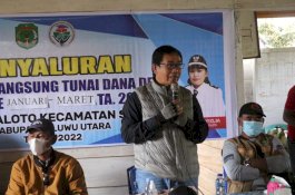 Wabup Luwu Utara Pantau Vaksinasi dan Distribusi BLT di Seko