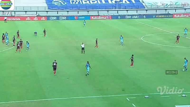 PSM Makassar vs Persela Lamongan (foto tangkapan layar video)