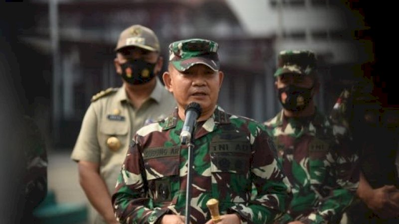 Pangdam Jaya/Jayakarta Mayjen TNI Dudung Abdurachman. (Dery Ridwansah/ JawaPos.com)
