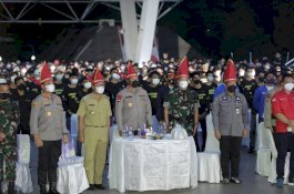 Batalyon 120 Makassar Dikukuhkan, Danny: Mereka Garda Terdepan Jaga Makassar Aman Tertib dan Kondusif