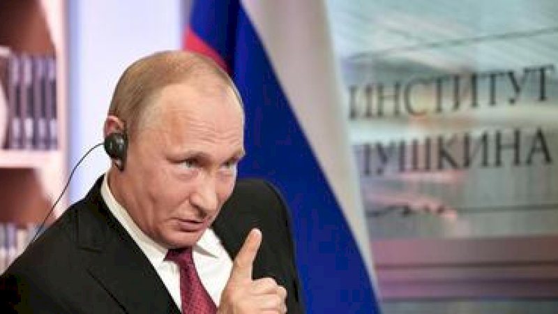 Presiden Rusia Vladimir Putin (AP/Alexei Nikolsky)