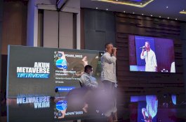 Rakorsus 2022, Beni Iskandar Paparkan Aplikasi Onde-Onde dan TirtaVerse jadi Unggulan  PDAM Makassar