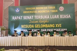 Universitas Indonesia Timur Wisuda 769 Mahasiswa Angkatan XVI 2022