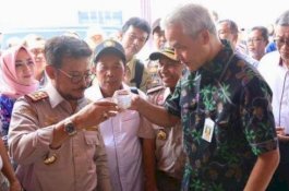 Ganjar Pranowo kepada Mentan SYL: Semoga Konsisten dalam Pengabdian