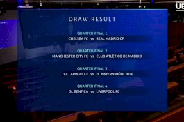 Hasil Drawing Perempat  Final Liga Champions: Chelsea Vs Real Madrid