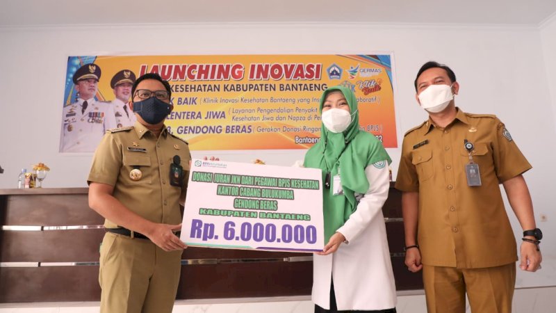 Ribuan Peserta BPJS Kesehatan Mandiri Menunggak, Pemkab Bantaeng Luncurkan Program Donasi