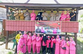 Polres Wajo Selesai Bedah Rumah Warga di Majauleng