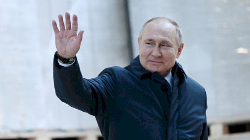 Presiden Rusia, Vladimir Putin . [Sergei Guneyev/Sputnik/AFP]