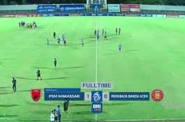 Hasil Liga 1 PSM Vs Persiraja: Gol Cantik Ferdinand Selamatkan Juku Eja dari Degradasi