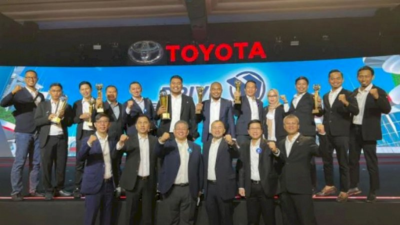 Toyota Astra Motor (TAM) baru saja menggelar Toyota Dealer Convention 2022 di Jakarta, Jumat (25/3/2022). 