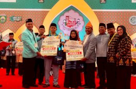 Alhamdulillah, Kafilah Sulsel Juara Umum III pada FASI di Palembang