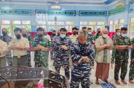 Doakan Prajurit Marinir TNI AL yang Gugur di Nduga Papua, Lantamal VI Gelar Doa Bersama