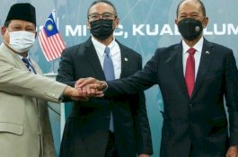 Prabowo Bertemu Menhan Malaysia dan Filipina