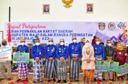 Kado HJW Ke-623, Pemkab Wajo Terima Bantuan Keuangan Rp7 Miliar dari Pemprov Sulsel