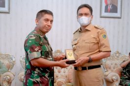 Pangdam XIV Hasanuddin Berkunjung ke Barru, Suardi Saleh: Semoga Membawa Berkah dan Manfaat