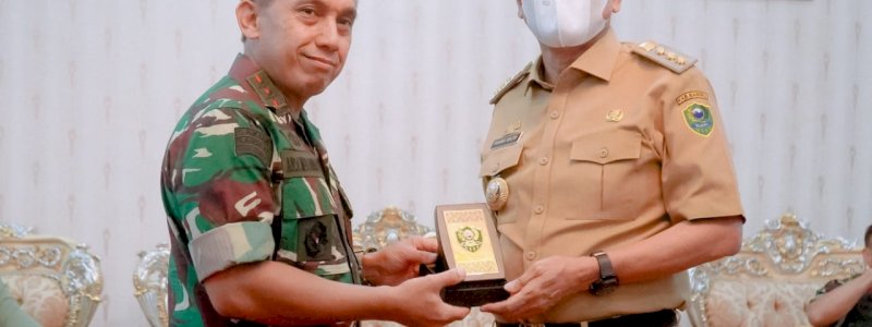 Pangdam XIV Hasanuddin Berkunjung ke Barru, Suardi Saleh: Semoga Membawa Berkah dan Manfaat