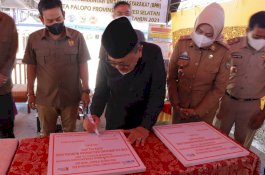 Wali Kota Palopo Resmikan Drainase Program Kotaku di Tamarundung