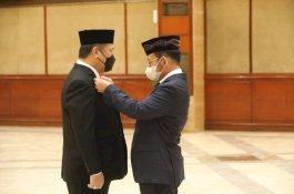 Mentan SYL Lantik Jan Samuel Maringka Sebagai Irjen