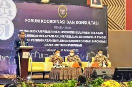 Bupati Wajo Tampil Jadi Pembicara di Forum Koordinasi dan Konsultasi Kemenkopolhukam