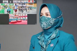 Naoemi Octarina Dilantik Jadi Ketua TP PKK Sulsel, Priska: Semoga Kian Sukses