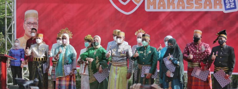 Parade Budaya Makassar Tahun 2022, Danny Bawakan Tradisi Pappasang, Nasehat Empat Etnis Budaya  