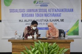 BPJS Ketenagakerjaan Gelar Sosialisasi, Anggota Komisi IX DPR RI Sambut Baik