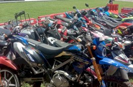 Lari Kocar-kacir, Polres Jeneponto Jaring 18 Motor Balap Liar dan Free Style