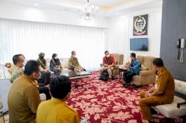 Gubernur Andi Sudirman Terima Tim Penilai Penghargaan Pembangunan Daerah 2022