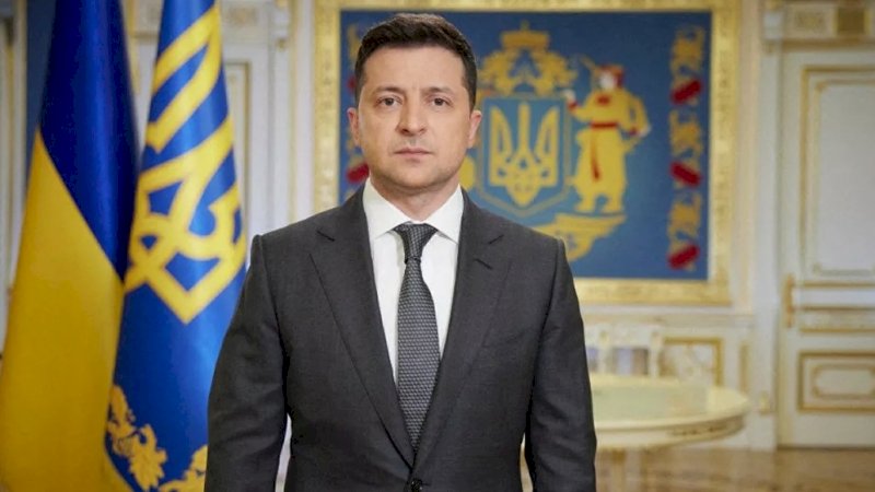 Presiden Ukraina Volodymyr Zelensky (foto: AFP 2022 / HANDOUT)