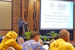 Amson Padolo Uraikan Kondisi Blank Spot Sulsel di Hadapan Anggota Komisi I DPR RI