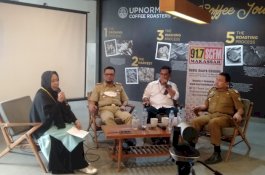 Diskominfo Makassar Gelar Coffe Morning Kolaborasi dengan Disdag dan PD Pasar 