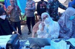 Ramadan, Vaksinasi Warga Tanete Rilau Barru Jalan Terus