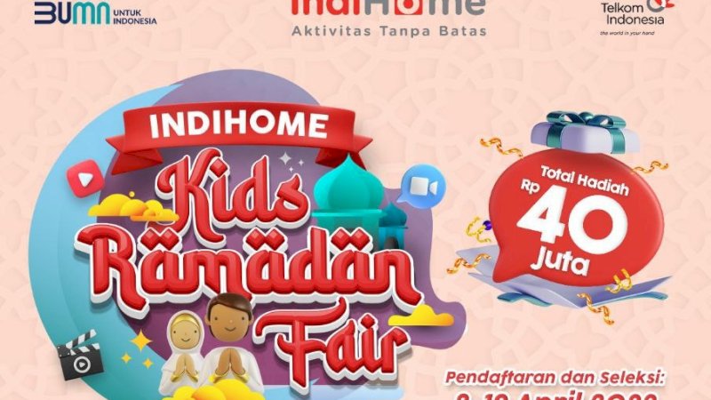 Telkom Regional 7 Gelar Indihome Kids Ramadan Fair