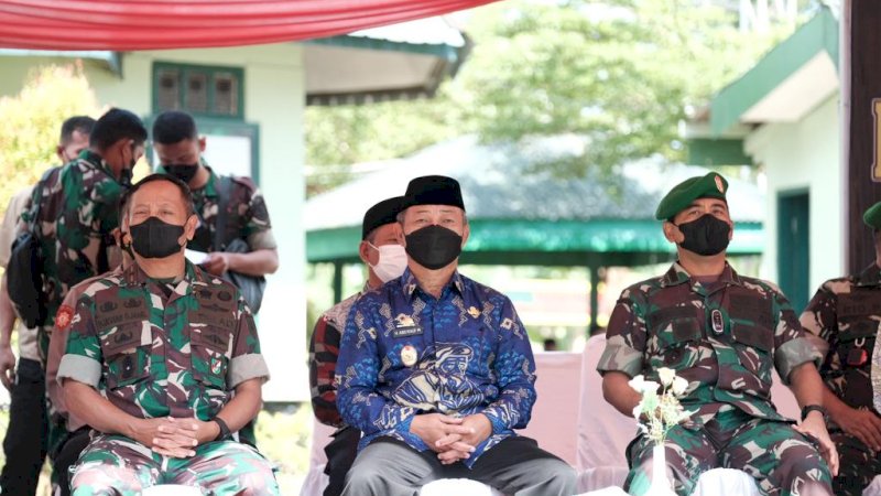 Dukungan TNI Bantu Percepat Pembangunan di Gowa