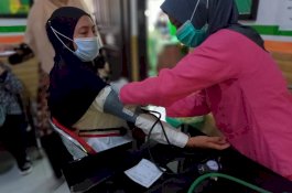 37 Jemaah Calon Haji asal Mappedeceng Luwu Utara Jalani Tes Kesehatan dan Vaksinasi Meningitis